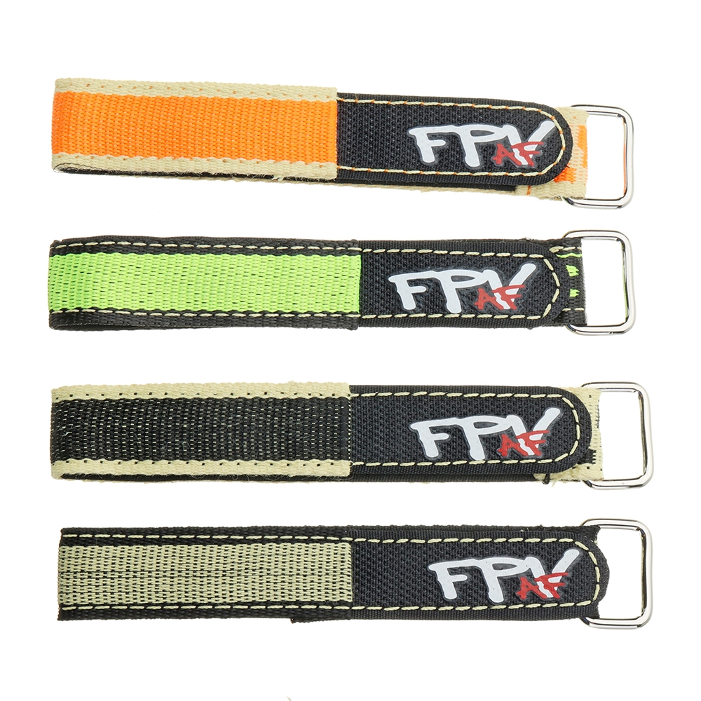 2Pcs RJX FPV AF 250x20mm Colorful Battery Strap with Metal Clasp for RC Drone Battery