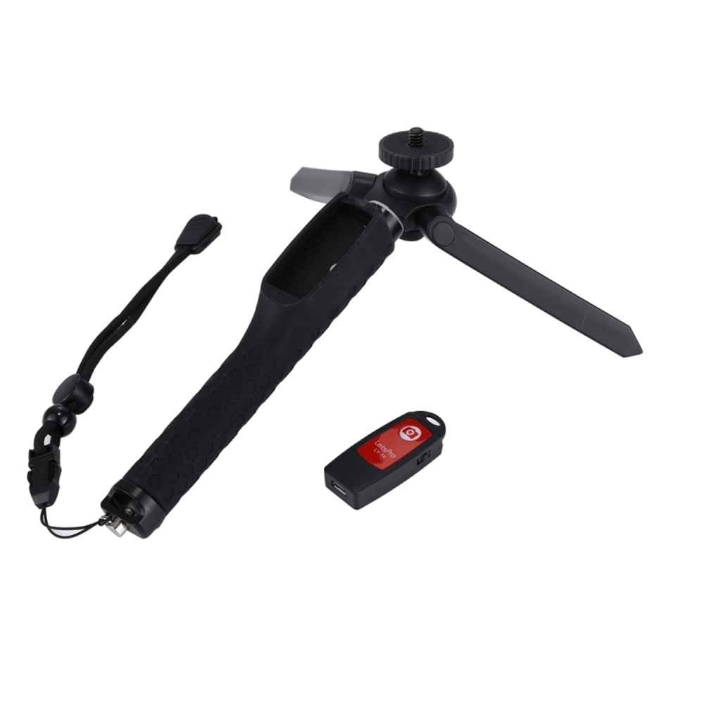 A8 3 In 1 Shutter Remote Mini Tripod Handheld Gimbal Stabilizer W/ Ball Head for Camera Phone Gopro - Photo: 1
