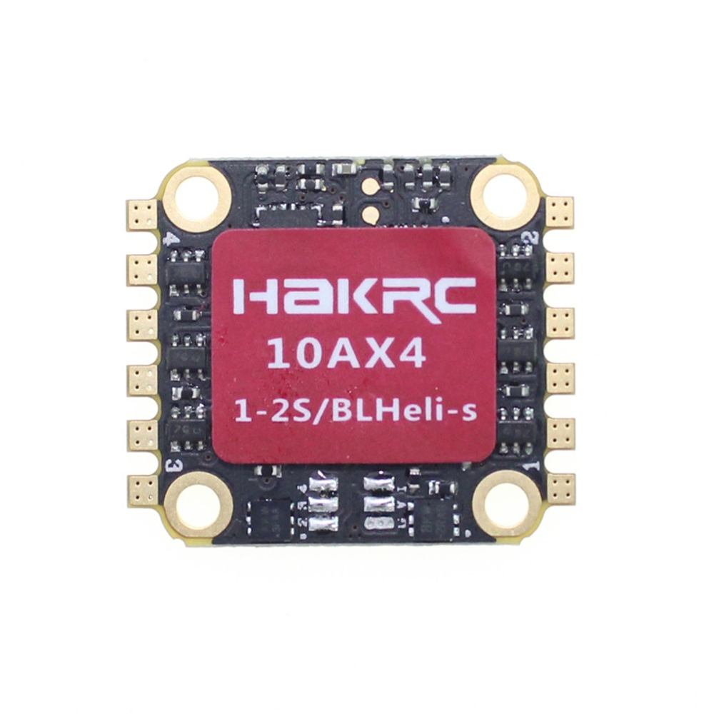 HAKRC HK10AX4 BLHeli_S 10A 1-2S 4 in 1 ESC Dshot600 for RC FPV Racing Drone