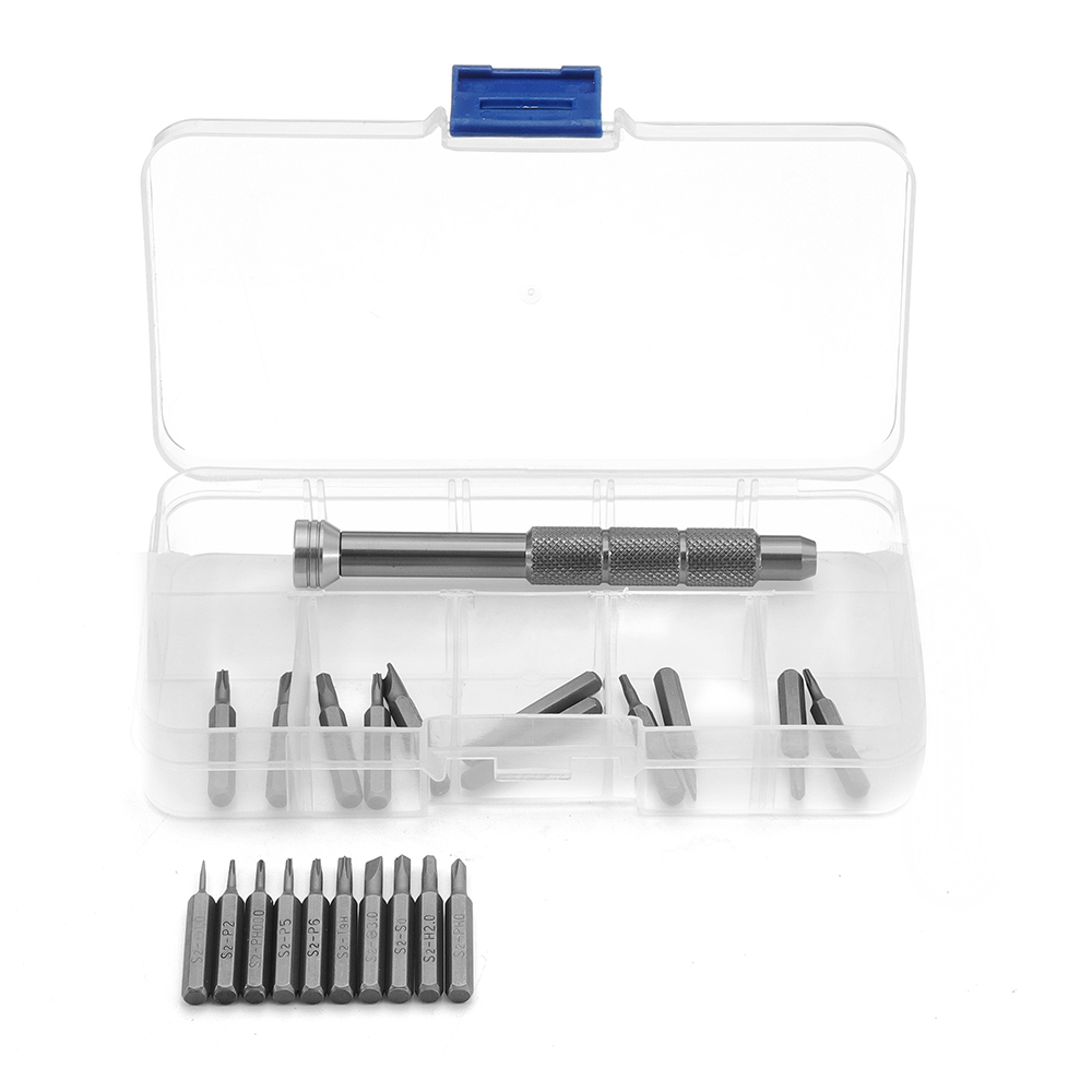 22 in 1 Multi-purpose Precision Screwdriver Set Aluminium S2 Steel Repair Tools for iPhone Laptop RC