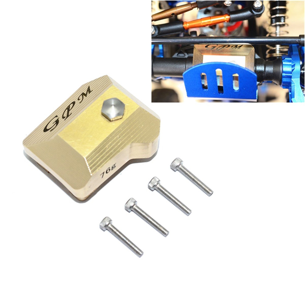 1/10 Brass Front Rear Universal Axle Outer Cover for Traxxas Trx4 Crawler RC Car Parts
