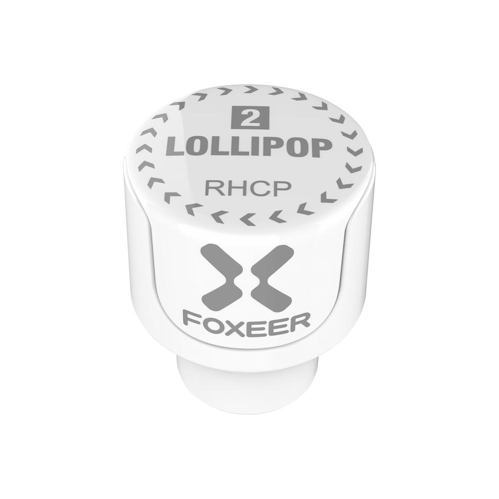 Foxeer Lollipop 2 Stubby 5.8GHz 2.5Dbi RHCP/LHCP FPV Antenna SMA 2pcs for FPV RC Drone
