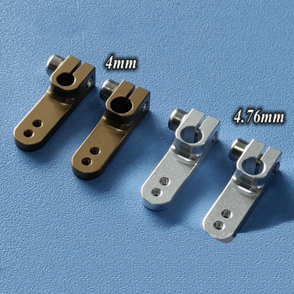 4mm/4.76mm CNC Metal Servo Arm Clamped-in Style For RC Models