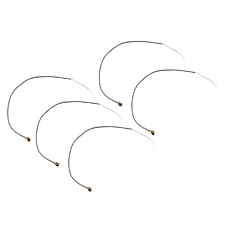 5PCS RJXHOBBY 15cm 2.4G IPEX IPX Silvering Feeder line Antenna Replacement For FUTABA/FRSKY/JR Receiver Grey