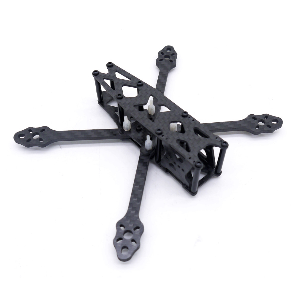JHY 3 140mm Wheelbase 3mm Arm Thickness Carbon Fiber 3 Inch Frame Kit for RC Drone FPV Racing