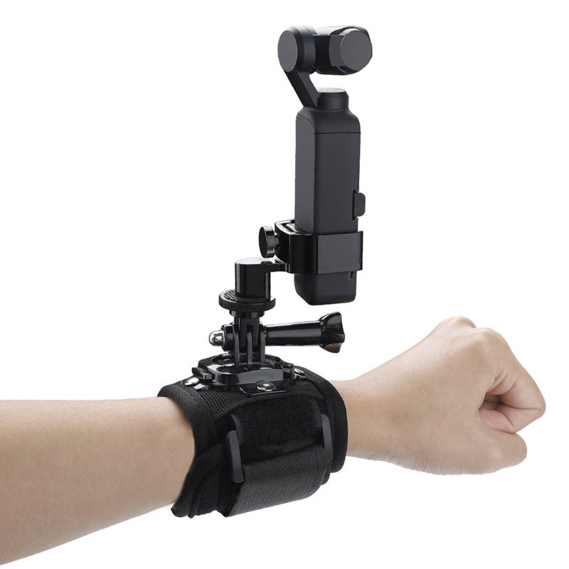 Osmo Pocket Gimbal Accessories Wrist Palm Strap Fixed Mount Adapter For GoPro Camera DJI Gimbal
