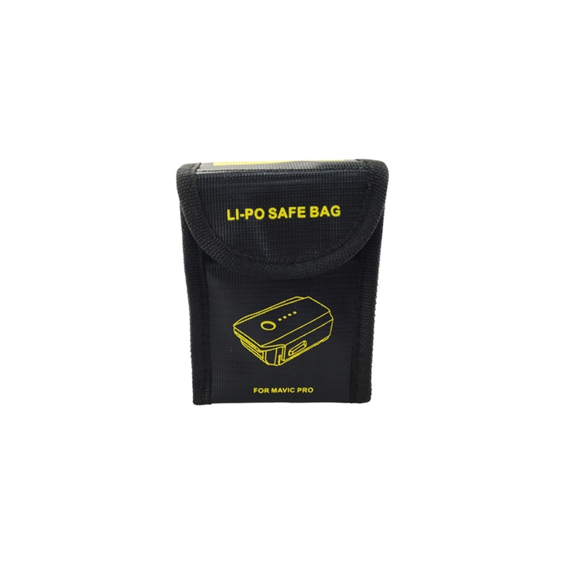 LiPo Battery Explosion-proof Safe Bag Fireproof Protective Storage Box 115x95x46mm for DJI Mavic Pro Drone