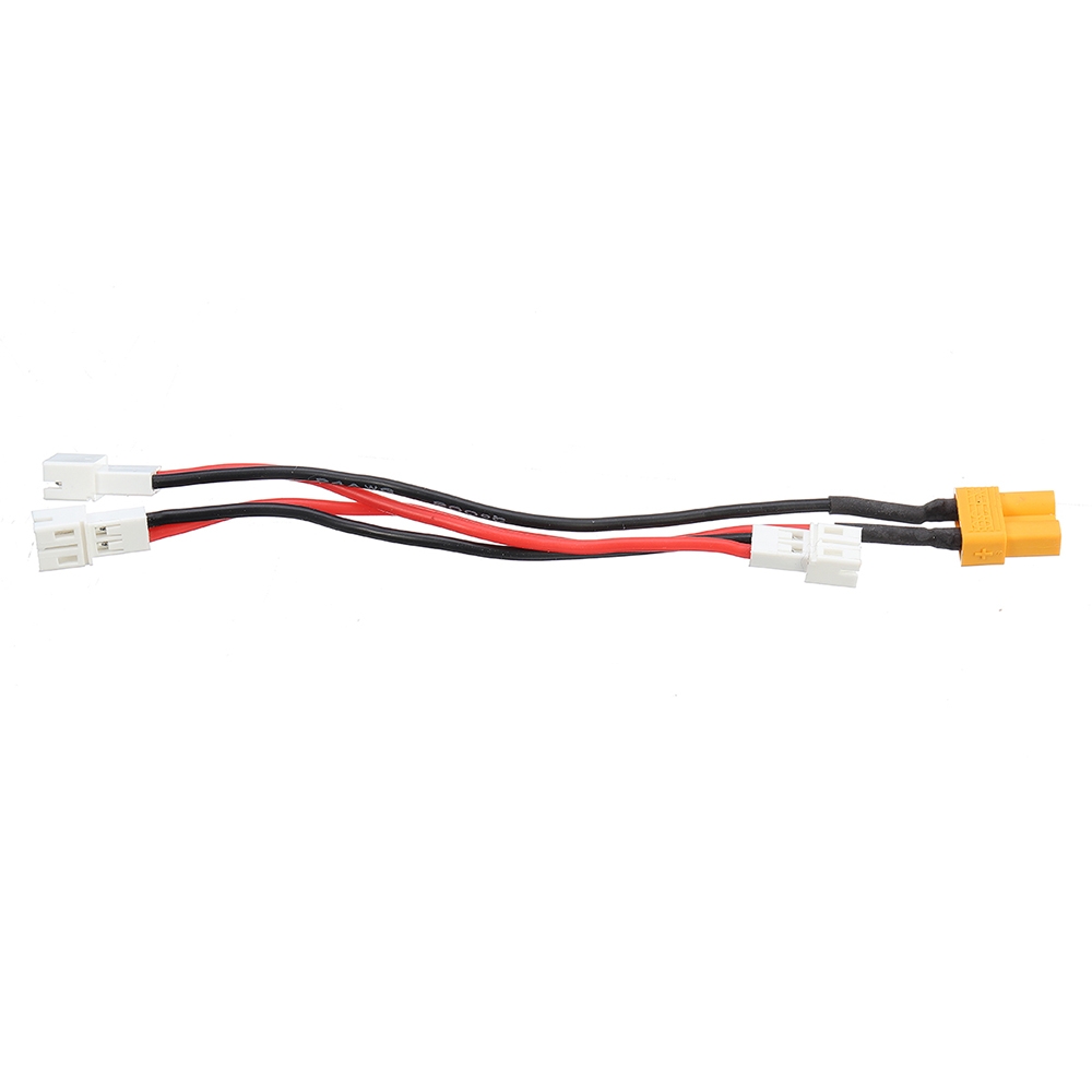 3 in 1 50mm 24AWG XT30 Male Plug to PH2.0 Female Plug Cable for FPV Racing Drone
