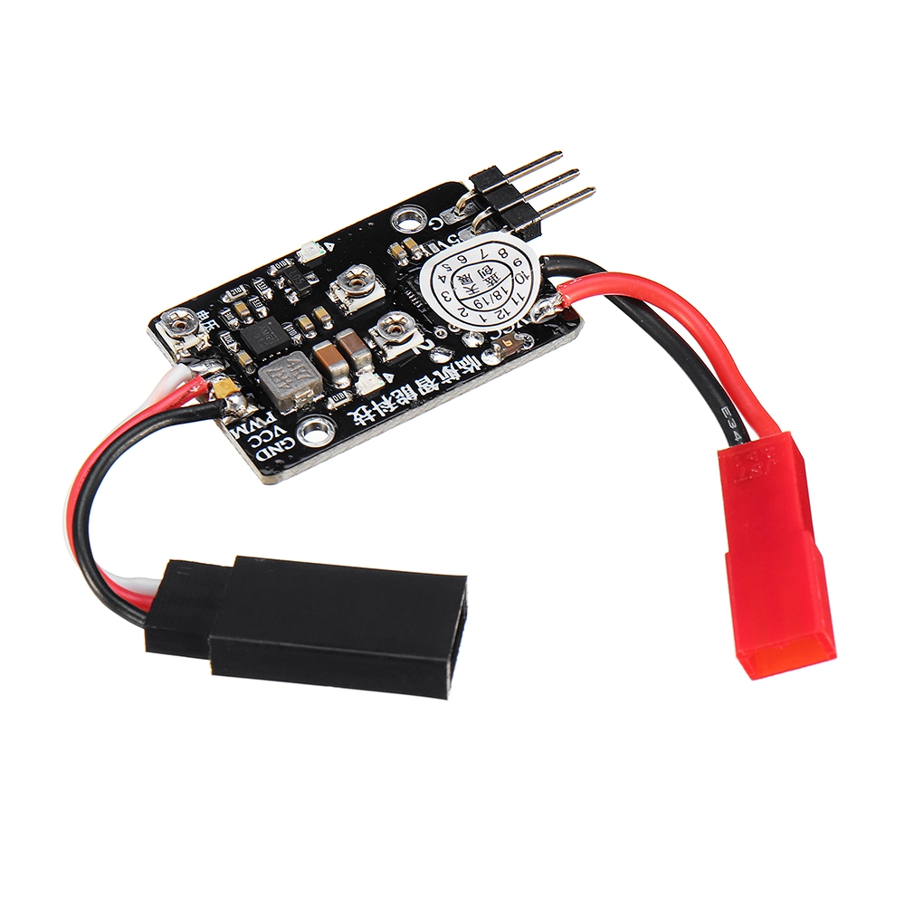 5-28V Mini PWM Electronic Retractable Landing Gear Skid Control Module Connector for Fixed Wing FPV