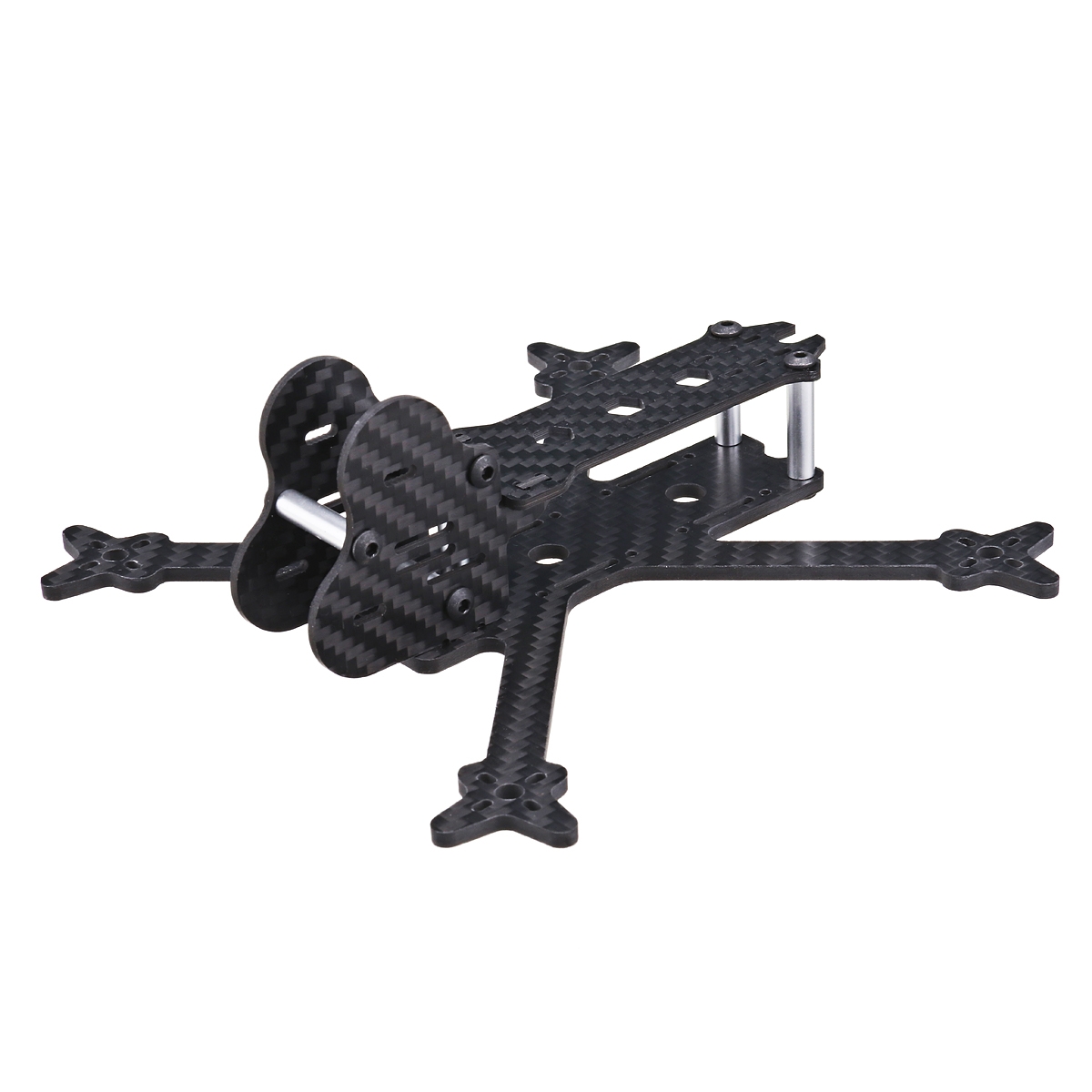 URUAV UF4 3 Inch 150mm Carbon Fiber FPV Racing Frame Kit 3mm Bottom Plate for RC Drone