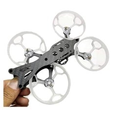 17g Only 2Inch Indoor Whoop FPV RC Drone Manti Frame Kit 100mm Wheelbase With 4 Ducts