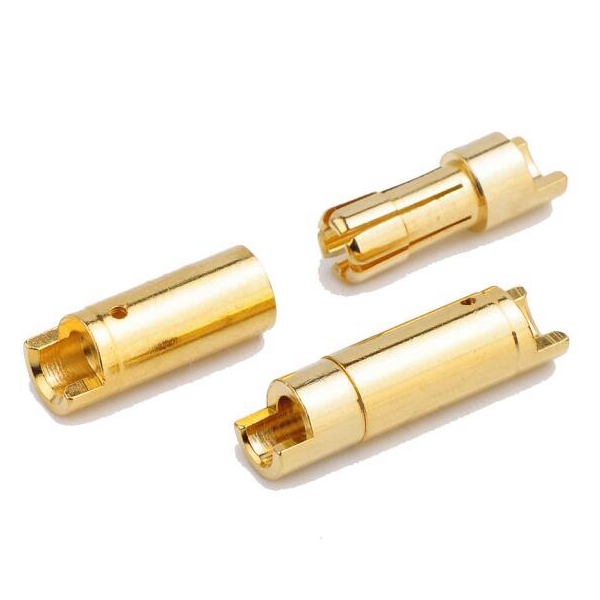 Amass 5.5mm Gold-plated Copper Banana Plug AM-1005 Male & Female 