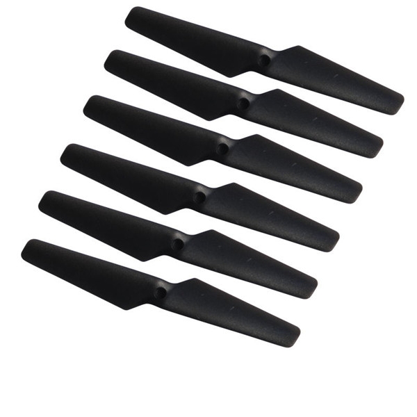 MJX X600 X601H RC Hexacopter Spare Parts 3CW+3CCW Blades Propellers Black