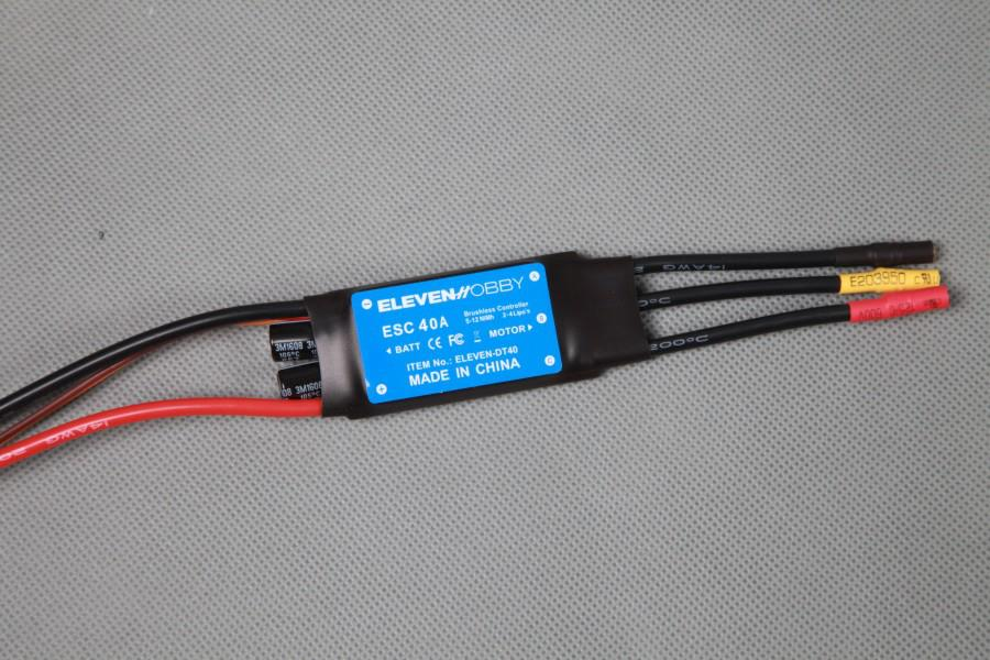 Eleven Hobby T-28 Trojan 1100mm RC Airplane Spare Part ESC 40A 