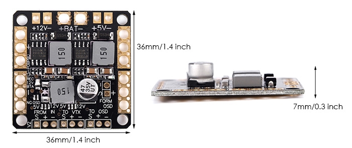 Multicopter Power Distribution Board