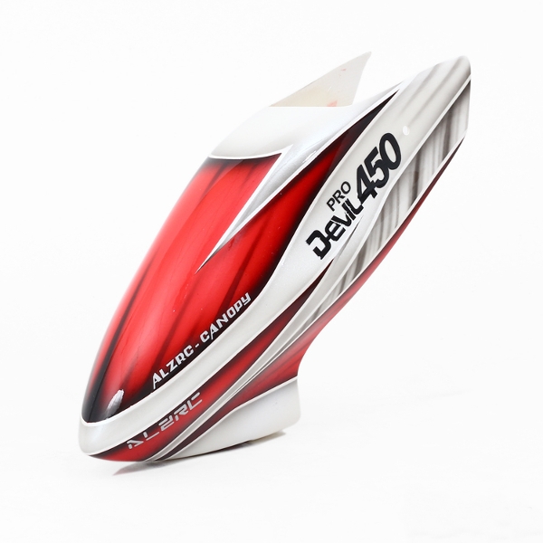 ALZRC Devil 450 Pro V2 RC Helicopter Parts Fiberglass Canopy Yellow