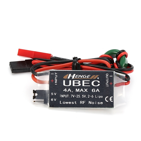 HENGE UBEC 6V 6A 2-6S Lipo NiMh Battery Switch Mode BEC