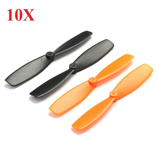 10X 55mm Blade Propeller Prop for QX90 QX95 QX80 QX100 7mm 8.5x20mm Coreless Motor DIY Micro Quadcopter