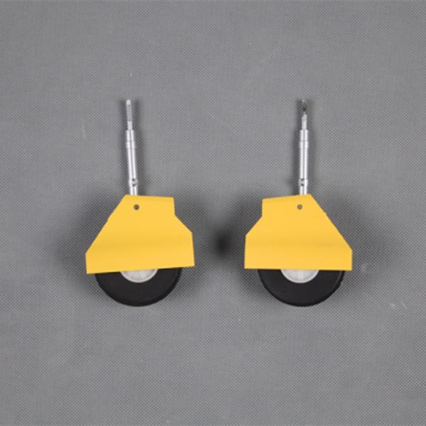 Eleven Hobby T-28 Trojan Yellow 1100mm RC Airplane Spare Part Main Landing Gear Set