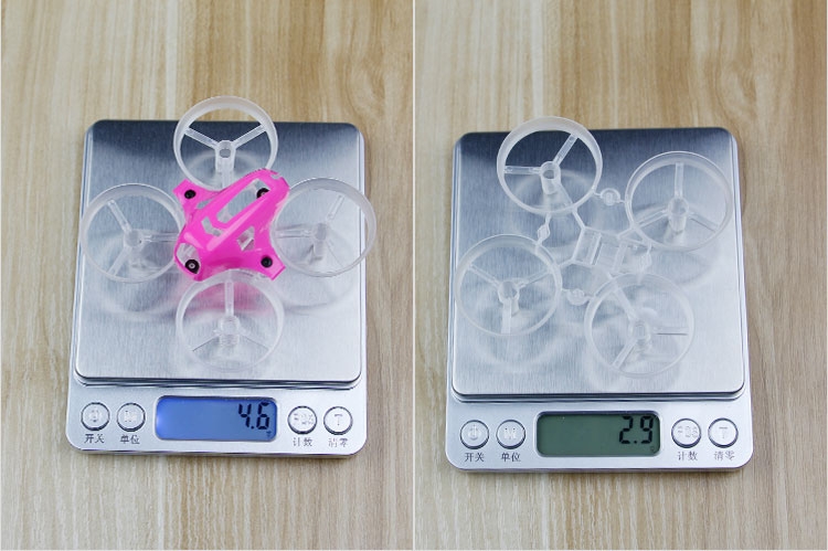 31mm Propellers 65mm Frame Kit Sets For Kingkong Tiny6 Inductrix Tiny Whoop Racing Quadcopter