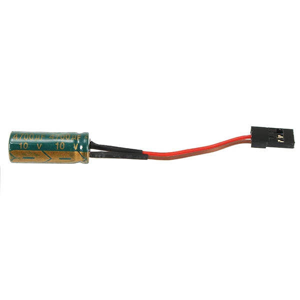 Transmitter Receiver Capacitor Low Voltage Protection for RC Quadcopter