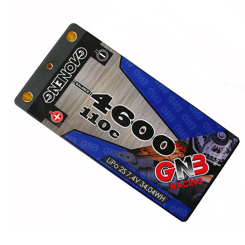 Gaoneng GNB 7.4V 4600MAH 2S 110C Lipo battery T Plug For RC Car