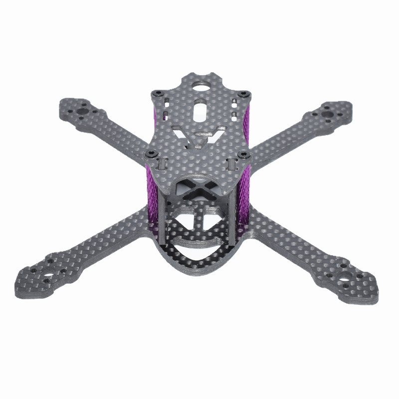 MiniFight 110 110mm 3mm Arm 3K Carbon Fiber FPV Racing Frame Kit Support 30.5x30.5mm FC for RC Drone