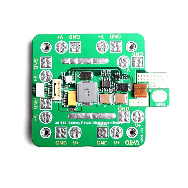 CUAV CPDB Power Distribution Board 10V-60V Input 5V/5A Output for FPV RC Drone 4-8 Axis VTOL