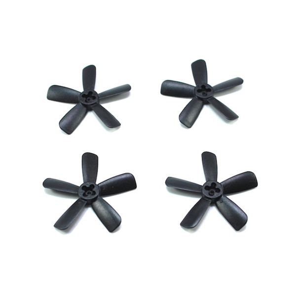 4 Pairs LX1836 1.8 Inch 45mm 5-blade Propeller 1.5mm Mounting Hole for RC Drone 0806 0905 1104 Motor