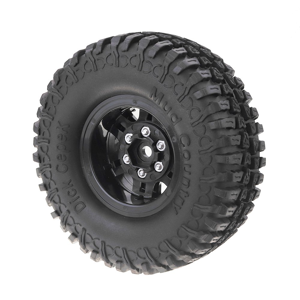 4Pcs AUSTAR AX-3020D 1.9 Inch 103mm RC Car Tires With Hub For 1/10 D90 SCX10 CC01 RC Car Crawler