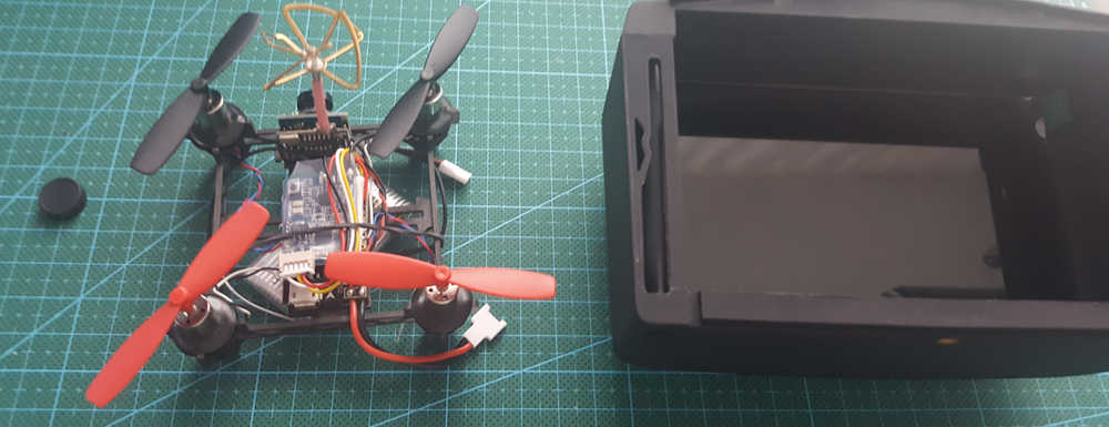 QX80 micro quadcopter with 25mw VTX - lots of fun (solder and bind XSR receiver) 