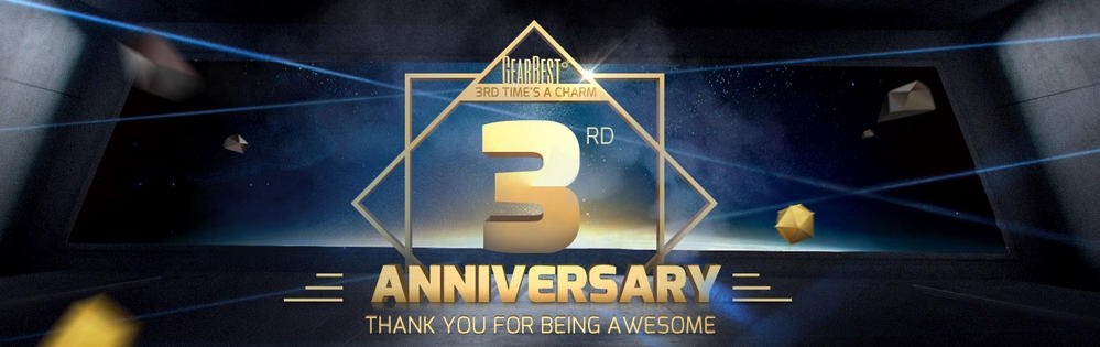 Get ready for 3rd Anniversary sale